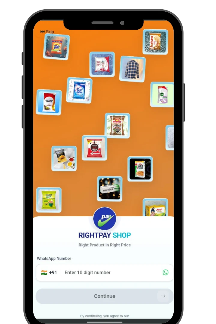 Rightpay app orders